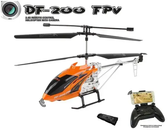 drive & fly - DF-200XL PRO FPV Helikopter mit FPV-Kamera