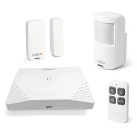 Technaxx TX-84 WiFi Smart Alarmanlage Starter-Kit 1 St. Weiß