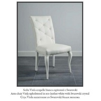 JVmoebel Stuhl Stuhl Weiß Design Klassische Esszimmerstuhl Holz Esszimmer Style weiß