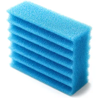 Wiltec 12-teiliges Zubehörset für Biofilter CBF350, Baumwoll-Filterschwamm