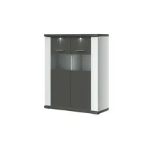 Uno Highboard Titan ¦ grau ¦ Maße (cm): B: 106 H: 131 T: 42.0