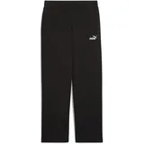 Puma Essentials Small No. 1 Logo Comfort French Terry Straight Jogginghose Damen 01 black XS