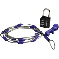 Pacsafe Wrapsafe - Kabelverriegelung - Kombination