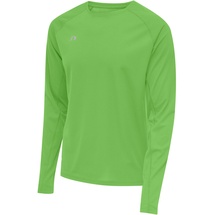 New Line Core Laufshirt langarm green flash S