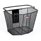 Unix Lenkerkorb Vicario 34x27x25cm. schwarz. engmaschig