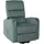 MCW Fernsehsessel MCW-K62 Chenille 80 x 100 x 90 cm Blau-Grün elektrisch mit Fernbedienung