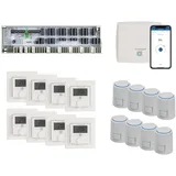 Homematic IP Smart Home Fußbodenheizung Set 5 Zimmer kabelgebunden