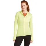 Icebreaker Merino 200 Realfleece Descender Reißverschlusspullover - Citrine - S