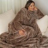 Cosas Snuggie - Kuscheldecke - Decke mit Ärmeln - Heizdecke - Ärmeldecke - Fleecedecke - Kuscheldecke mit Ärmeln - kuscheldecke flauschig - TV-Decke - Geschenke fur Frauen