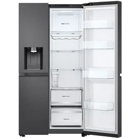 LG GSLE81EPBD Side-by-Side (628 l, 1790 mm hoch, Schwarz)