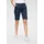 Aniston CASUAL ANISTON CASUAL, Damen, Gr. 42, N-Gr, blau (marine), Web, Obermaterial: 97% Baumwolle, 3% Elasthan, unifarben, Basic, figurbetont kniefrei, Hosen Bermudas, im klassischen Stil