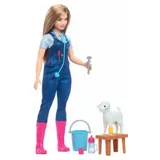 Barbie Spielfigur Bauernhof-Tierärztin