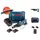Bosch GSA 18 V-LI ohne Akku + 2 x 2,0 Ah + Ladegerät + L-Boxx