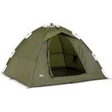 Lucx Ruck-Zuck Pop-Up Angelzelt für 1–2 Mann – leichtes Bivvy Karpfenzelt mit herausnehmbarer Bodenplane, wasserdicht & schnell aufgebaut