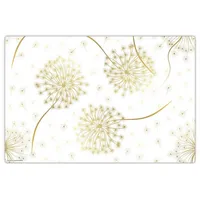 cover-your-desk.de Schreibtischunterlage – Goldene Pusteblume“ (L)60 x (B)40 | Gr.: onesize