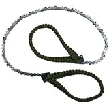 Origin Outdoors Kettensäge Paracord schwarz/metallic 104 cm