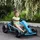 Homcom Elektro Gokart 12 V blau