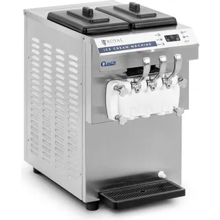 Royal Catering Softeismaschine Schwarz 16 l