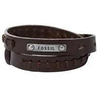 Fossil Vintage Casual Wickelarmband Braun JF87354040 Größe 48 cm