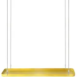 Esschert Design Pflanzentablett rechteckig Goldgelb 58 cm - Metall