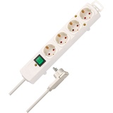 Brennenstuhl Steckdosenleiste Comfort-Line Plus 4-fach Weiß