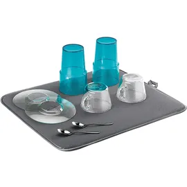 Metaltex Abtropfmatte Softex Mikrofaser Grau