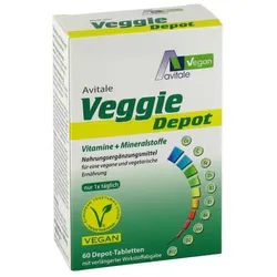 VEGGIE Depot Vitamine+Mineralstoffe Tabletten 60 St