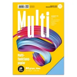 Kopierpapier, A4, 80g/m2, 50 Blatt, blau