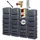 4rain Slim Wood Decor Wandtank 1400 l graphite grey