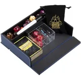Arcane Tinmen Dragon Shield Dice Companion Midnight Blue