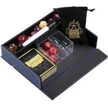 Arcane Tinmen Dragon Shield Dice Companion Midnight Blue