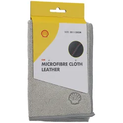 WellHome - Mikrofaser Chamois Leder Schale Grau 35x35cm