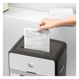 HP OneShred 16MC Aktenvernichter, Sicherheitsstufe P-5,