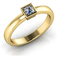 Verlobungsring VR06 750er Gelbgold - 3349