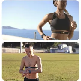 Polar Vantage V3 BT 47 mm Aluminiumgehäuse schwarz Silikonarmband blau L