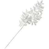 Boltze Dekozweig Blatt silber 80cm (1 Stück)
