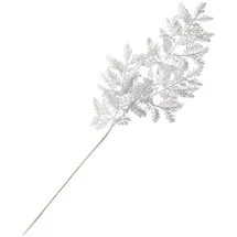 Boltze Dekozweig Blatt silber 80cm (1 Stück)