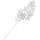 Boltze Dekozweig Blatt silber 80cm (1 Stück)