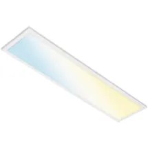 Brilo LED-Deckenleuchte Piatto S B-Smart Panel Dimmbar Weiß 28 W
