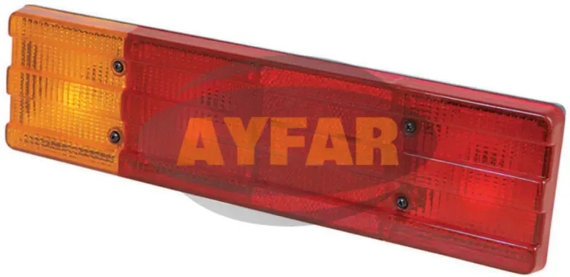 Stopplichtglas, links, 4 Abschnitte für LKW ST3002-1