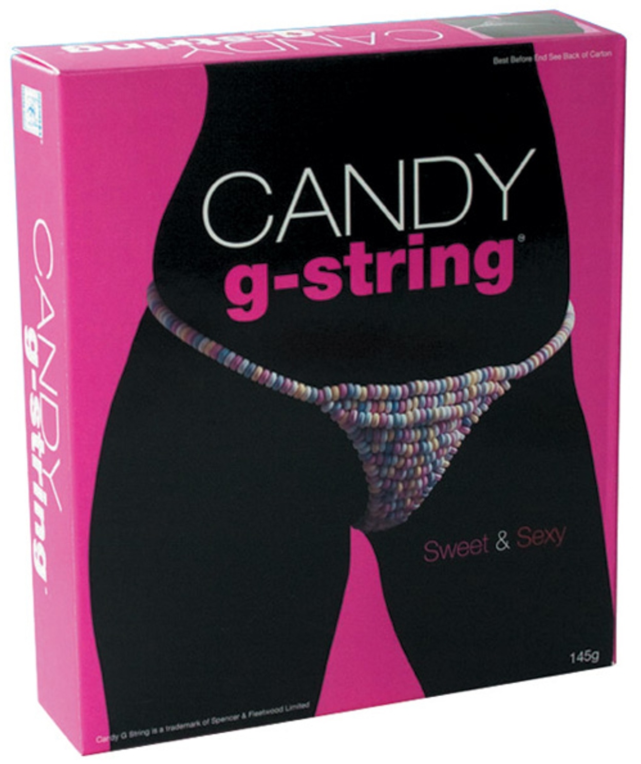 Essbarer G-String Mehrfarbig - Bunt - One Size - Bunt