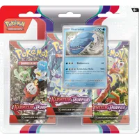 Pokémon Pokémon-Sammelkartenspiel: 3er-Pack Karmesin & Purpur - Heerashai (3