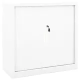 vidaXL Aktenschrank 90 x 40 x 90 cm weiß