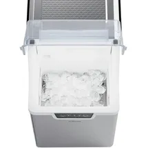 Klarstein Wallberg Nugget Ice Maker Eiswürfelmaschine Silber