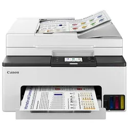 AKTION: Canon MAXIFY GX2050 inkl. Tintenflaschen mit 2x BK, je 1x CMY 4 in 1 Tintenstrahl-Multifunktionsdrucker grau mit 30 Euro CashBack