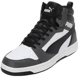 Herren Puma White-Puma Black-Shadow Gray 42,5