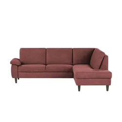 Diva Ecksofa  Diva ¦ rot ¦ Maße (cm): B: 255 H: 90 T: 210