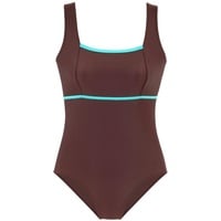 LASCANA Badeanzug Damen braun Gr.40 Cup B