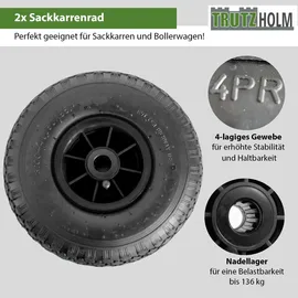 Trutzholm Sackkarrenrad 260x85 mm