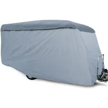 Wiltec Wohnwagen Schutzhülle 520 x 225 x 220 cm Grau
